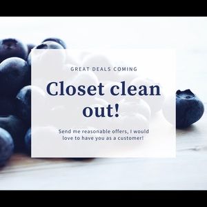 Closet Clean Out..New Items Daily